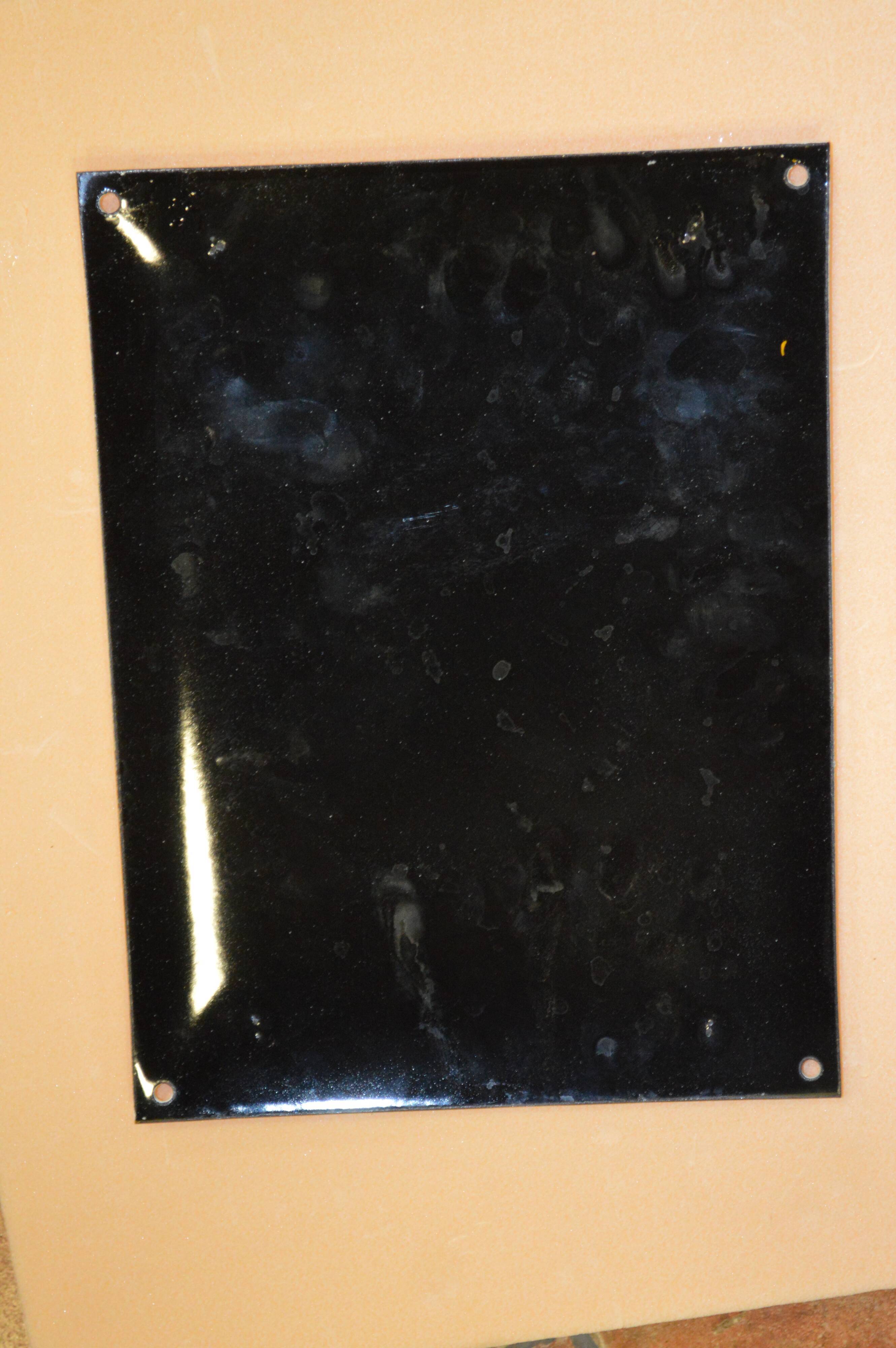 Enamelled plate "Michelin"