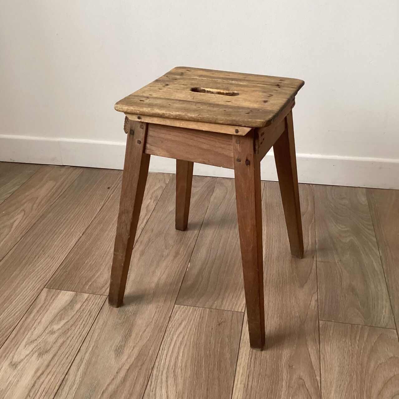Wooden stool