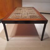 Table basse scandinave en teck par Séverin Hansen années 50