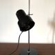 Lampe de bureau à pince noire 1970