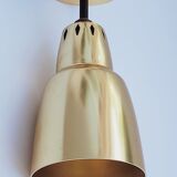 Wall lamp gilded aluminum from the 60s edited by Parscot