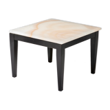 Vintage onyx side table