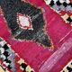 Tapis Rose Boucherouite - 109 x 170 cm