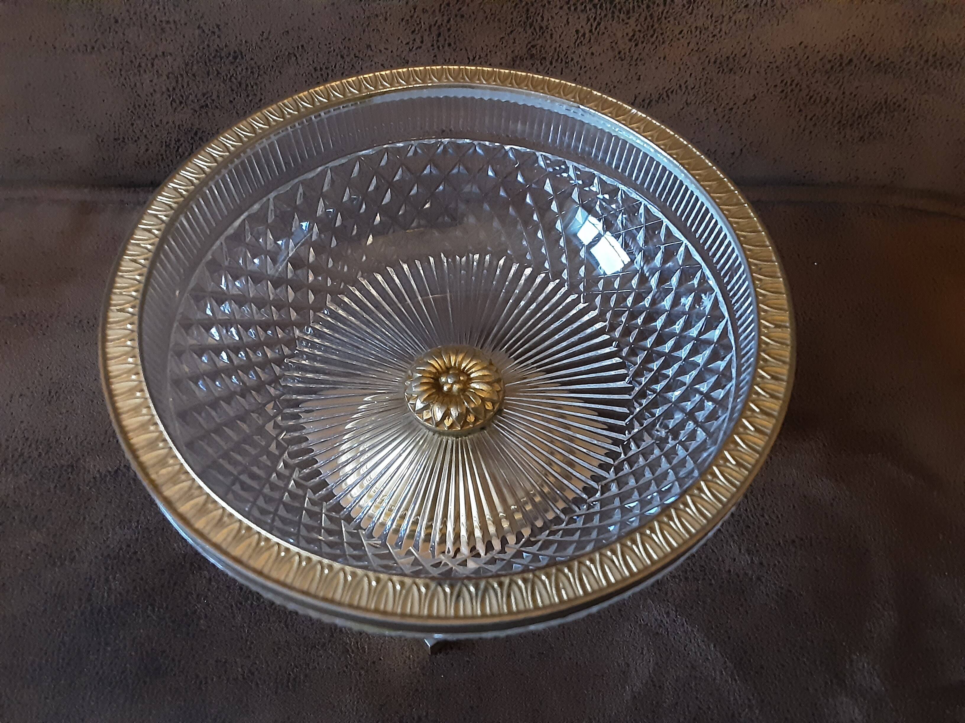 Coupe sur pied verre