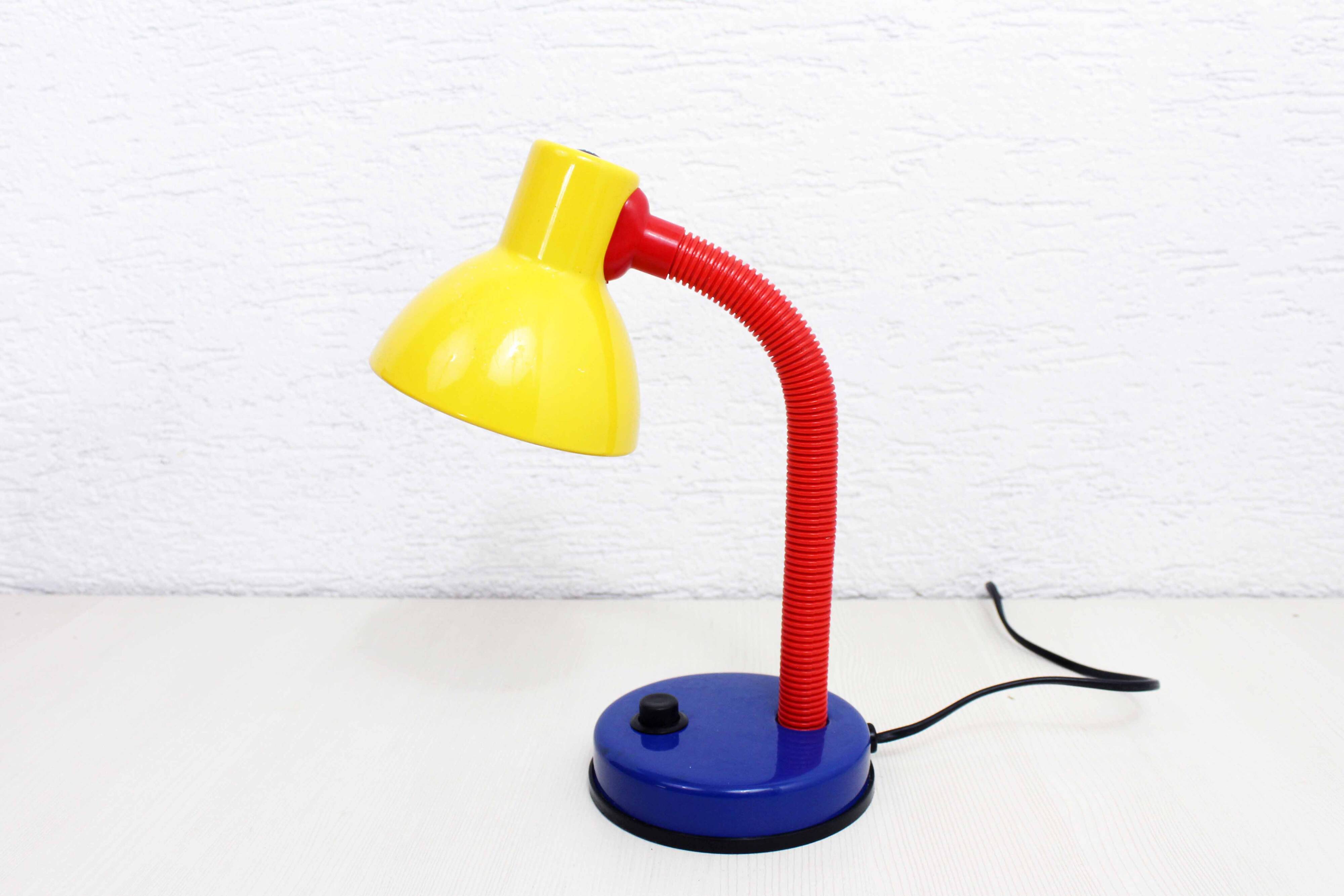 80s Memphis style desk lamp