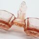 Former vintage glass woman's salt shaker
