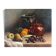 HST painting "Still life with oranges and chestnuts" signed H. Lucotte 1913