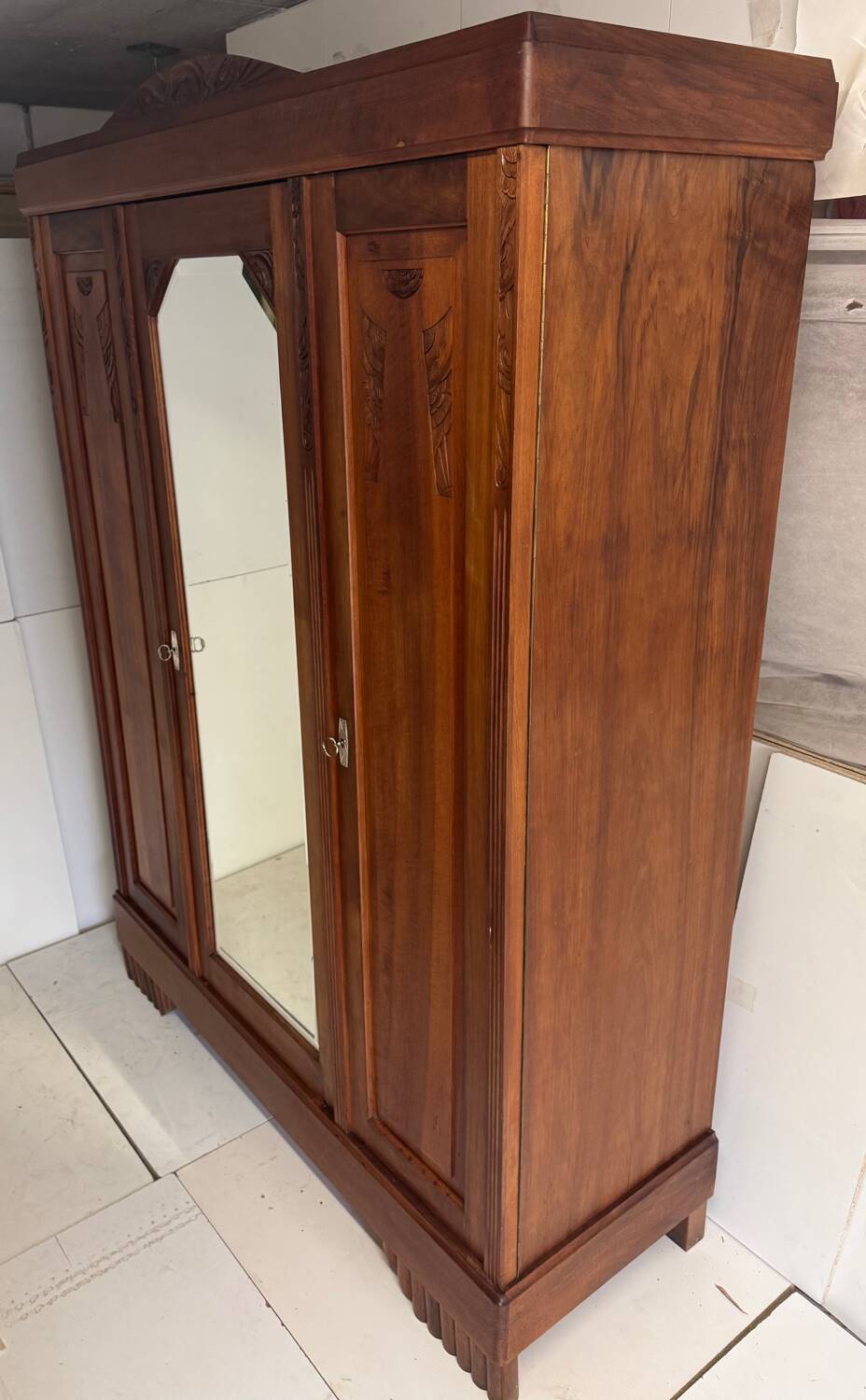 Parisian Art Deco wardrobe