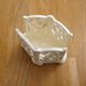 Openwork pot / letter holder in Art Nouveau ceramic