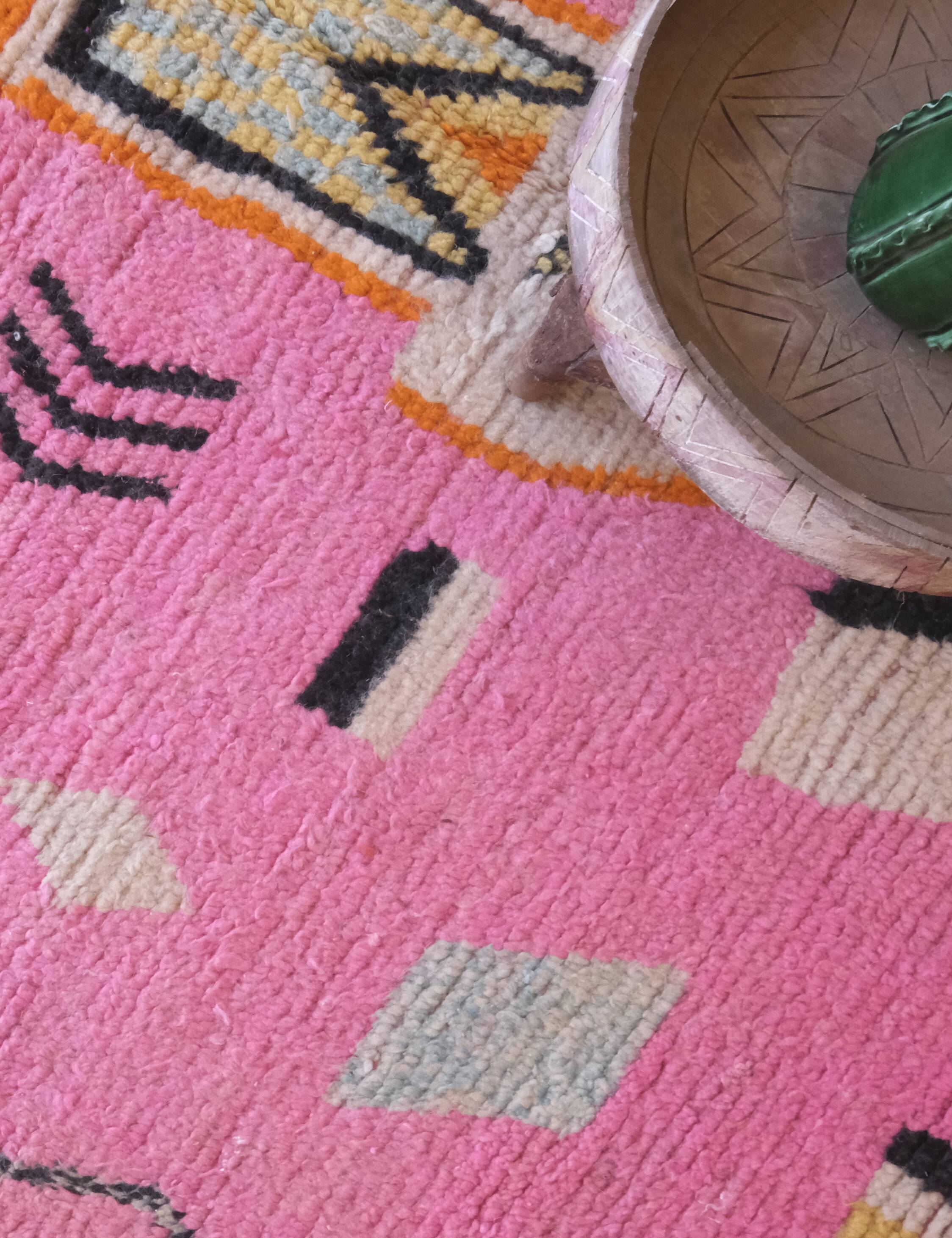 Berber Pink Rug - 180 x 288 cm