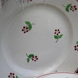 Set of 6 ceramic dessert plates