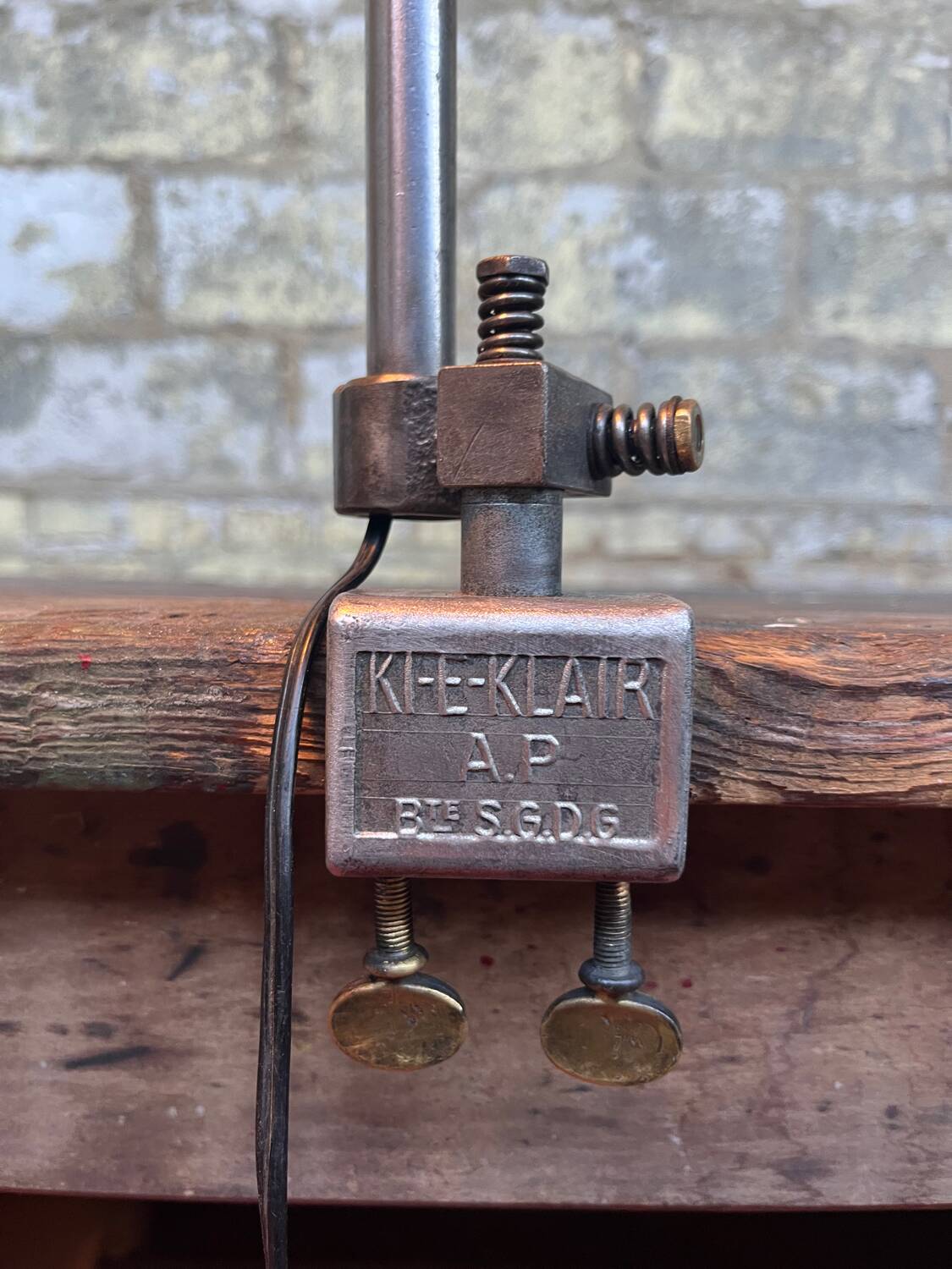 Industrial lamp from the 60s by KIE KLAIR