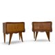 Paire de tables de chevet italiennes, milieu XXème