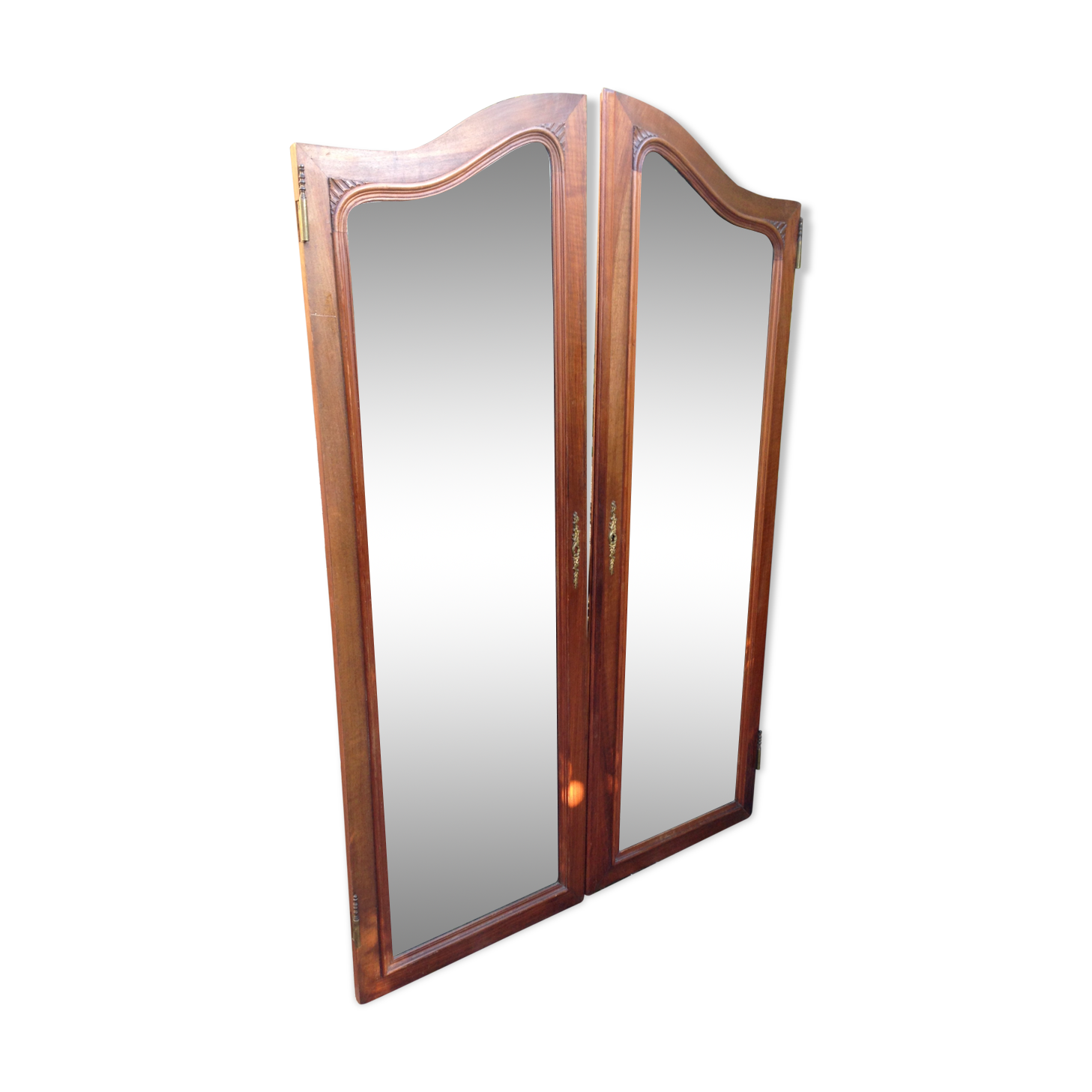 Antique beveled mirrors