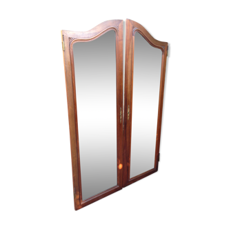 Antique beveled mirrors