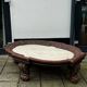 Antique Balinese Style Salon Table