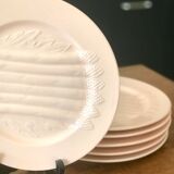 Assiettes asperge
