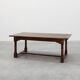 19th-Century French Provincial Oak Dining Table