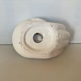 Empty white hand pocket