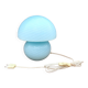 Mushroom lamp whirlpool blue Murano glass