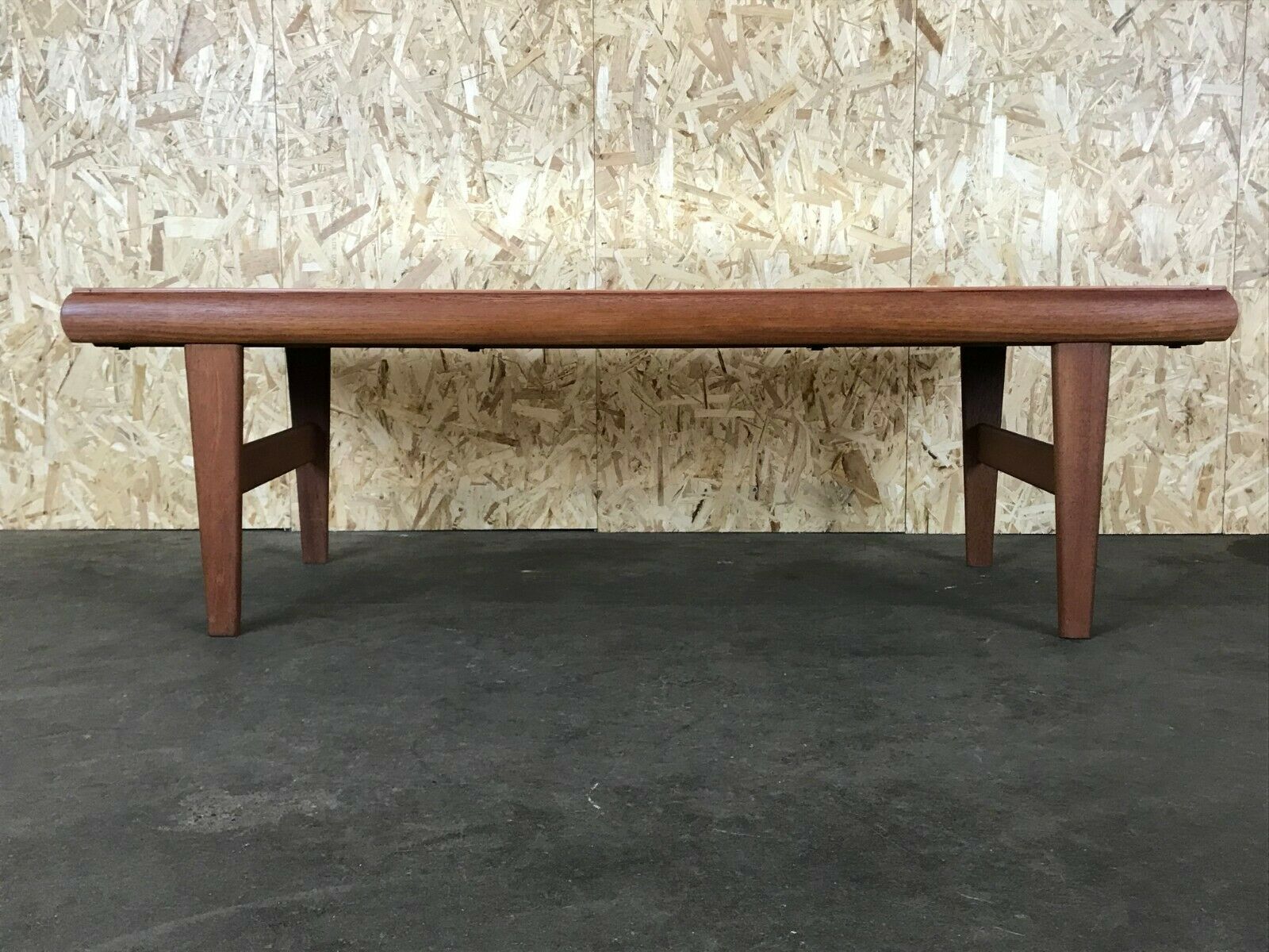 60s 70s Teak Table Coffee Table Danish Design with Mirror 60s