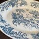 Oval serving dish, ironstone, Longwy, 19th century