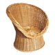 Children's rattan basket armchair