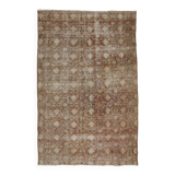 Turkish Anatolian Handmade Vintage Rug 250 cm x 167 cm