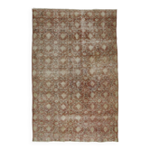 Turkish Anatolian Handmade Vintage Rug 250 cm x 167 cm