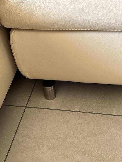 Corner sofa friends Roche Bobois in leather