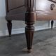 Commode de style Louis XVI en acajou et marbre de carrare