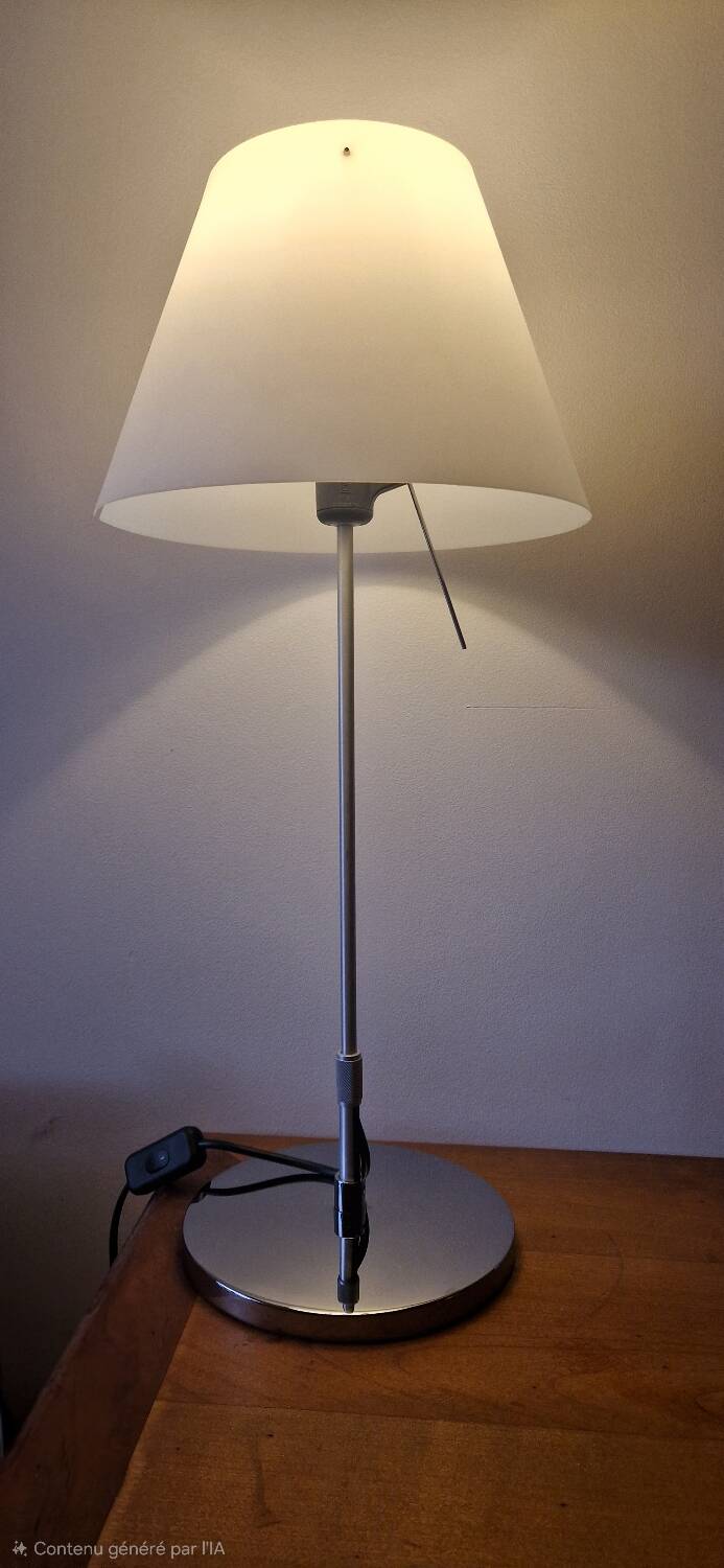 Luceplan D13pi Costanzina lamp - Design Paolo Rizzatto - 1986