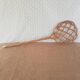 Vintage rattan battoir mat tape