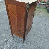 Armoire ancien meuble télé style Louis XV