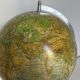 Vintage globe 1950/1953 terrestrial Räth world map ex-GDR - 52 cm