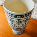 Mid-century ceramic vase by Louis Bacculini, Vallauris, 1950s/60s