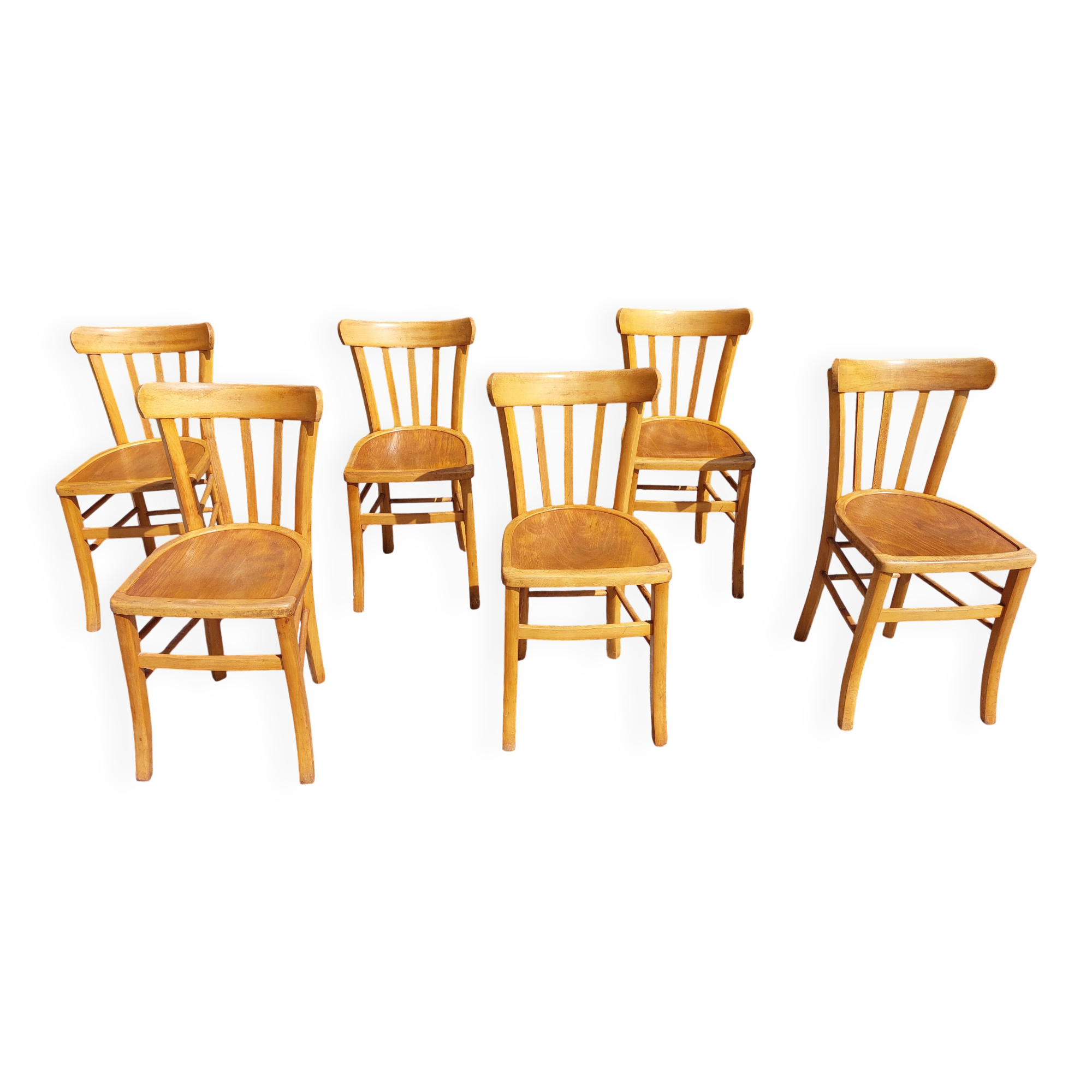 6 Luterma bistro chairs