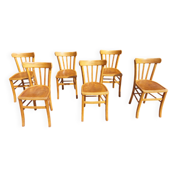 6 chaises bistrot Luterma