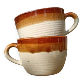 Set of 2 cups in gre