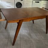 Compass foot table with extensions