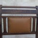 Fauteuil bas anglais en palissandre