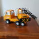 old truck sheet metal crane Sanson Junior Rico Espana 70s