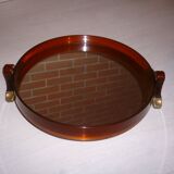 Bakélite round mirror