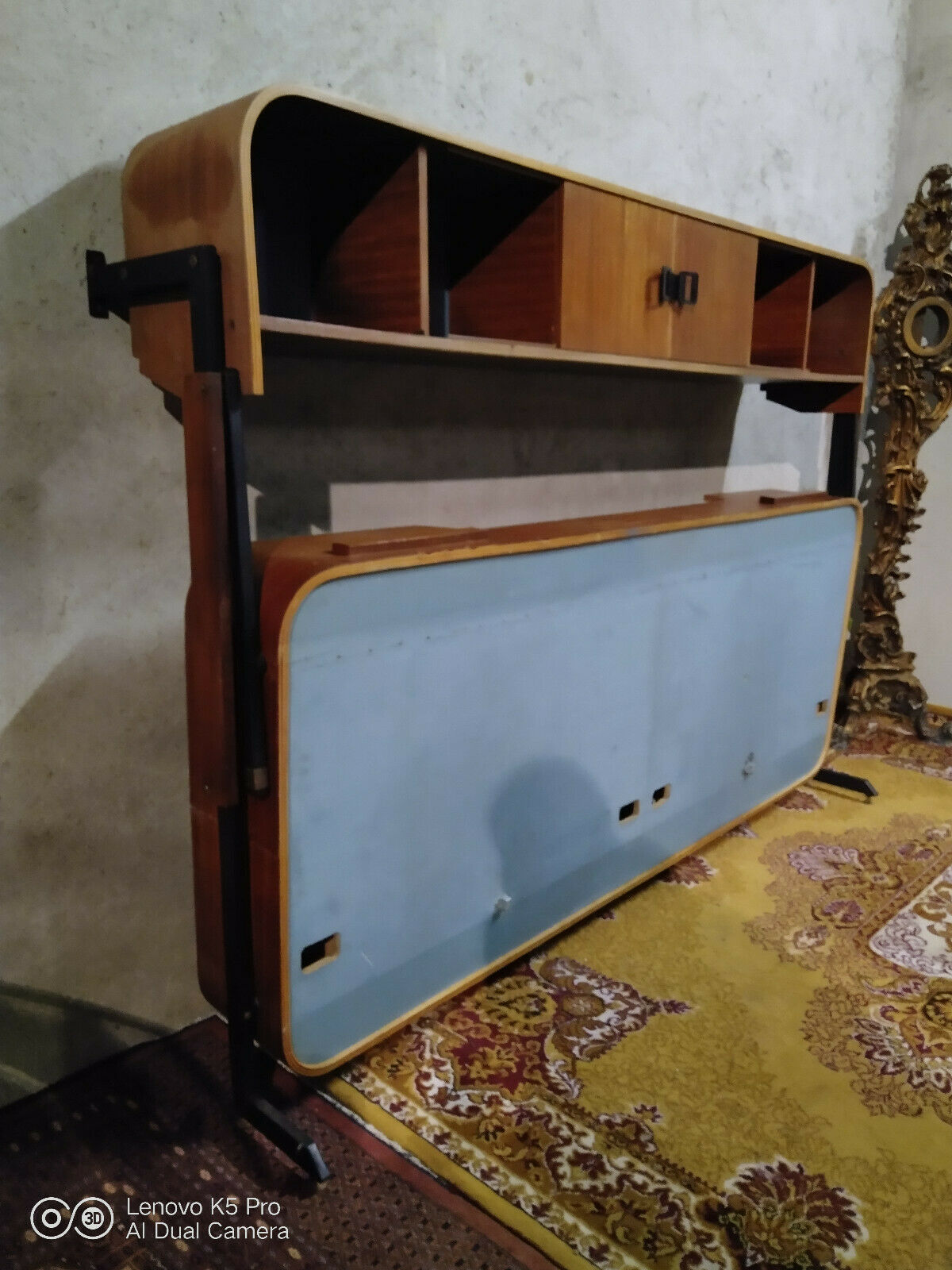 Banquette lit cosy vintage 1950 / 1960