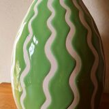 Almond green vase