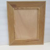 Old grooved natural wood frame - design for 250 x 325 mm subject