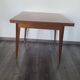 Table portefeuille vintage vitrifié