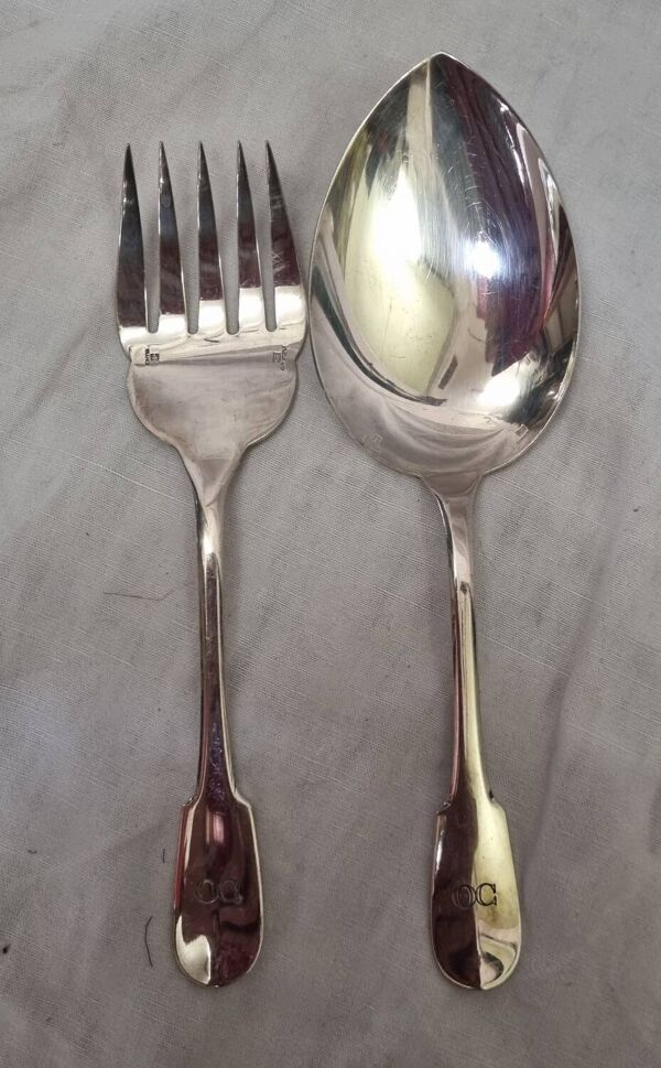 Christofle couverts de service à poisson