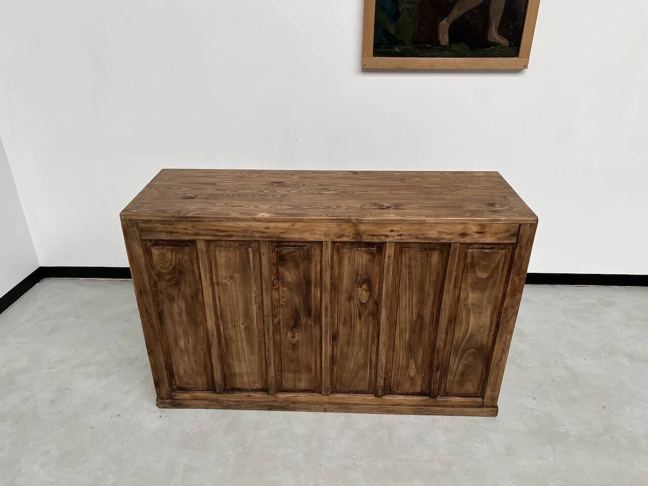 Old trade counter with drawers