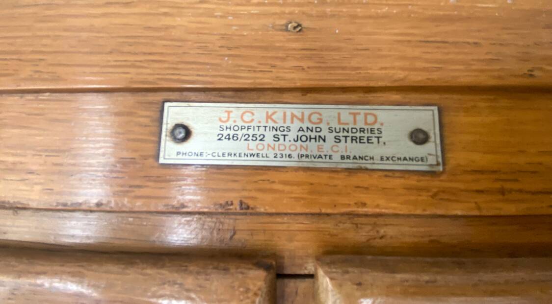 J.C KING LTD trade furniture - London